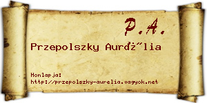 Przepolszky Aurélia névjegykártya